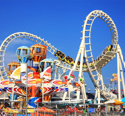 過山車立柱制作成功案例